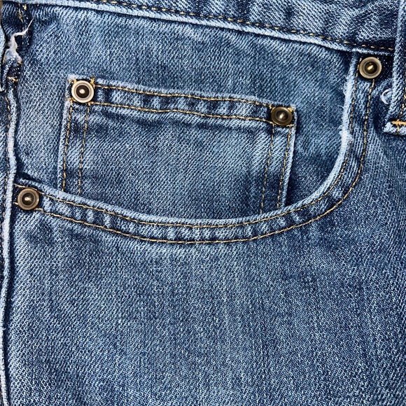 Carhartt Mens Denim Jeans Straight Leg Size 44x31 GUC (no Tags) - Picture 4 of 5